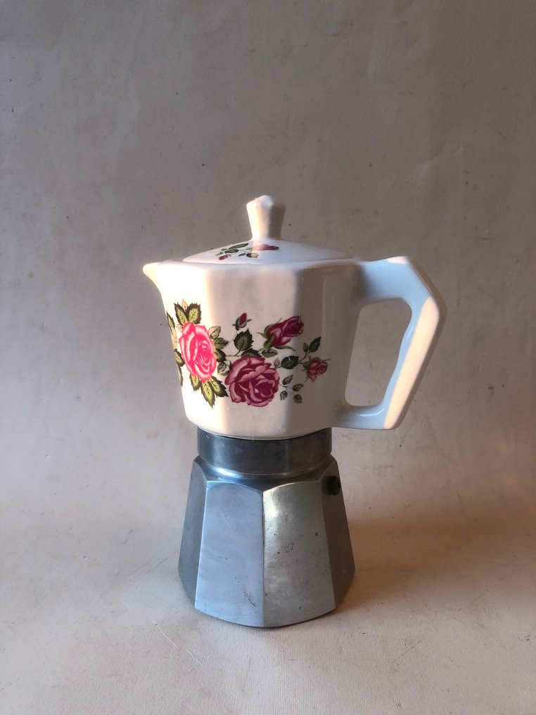 flory expess - Καφετιέρα (2) - Αλουμίνιο, Πορσελάνη - κλασικά και σπάνια #3.2