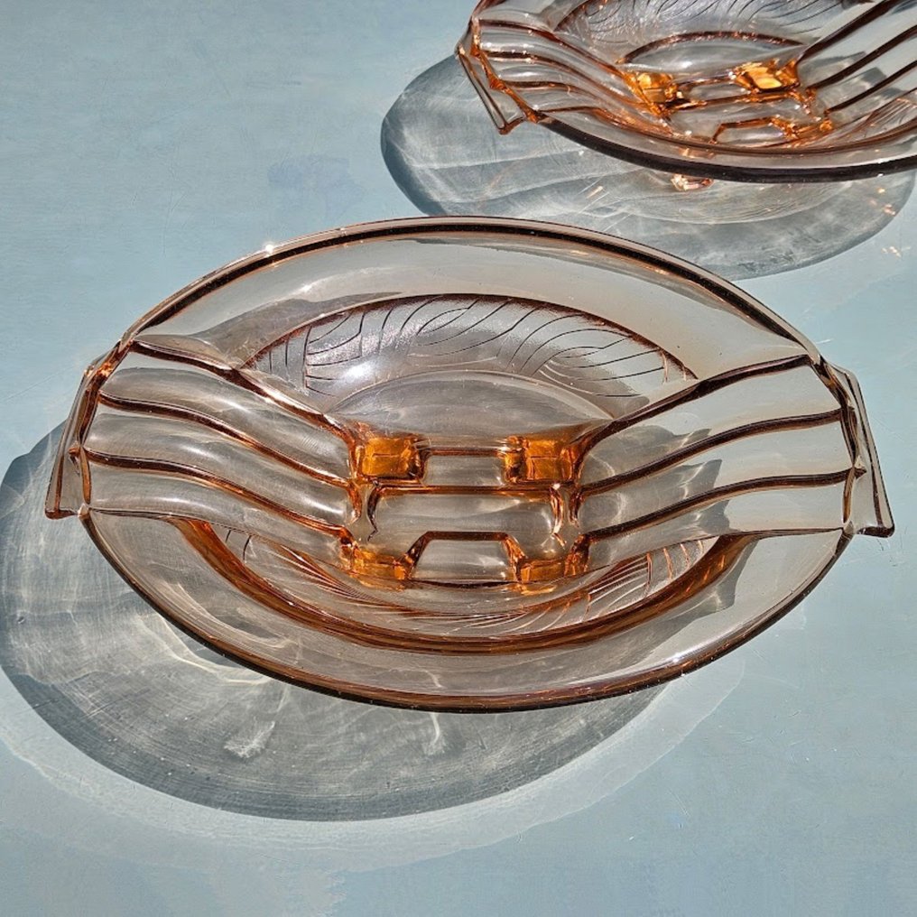 Walther & Sohne - Servierplatte (2) - Orient - Glas #2.1