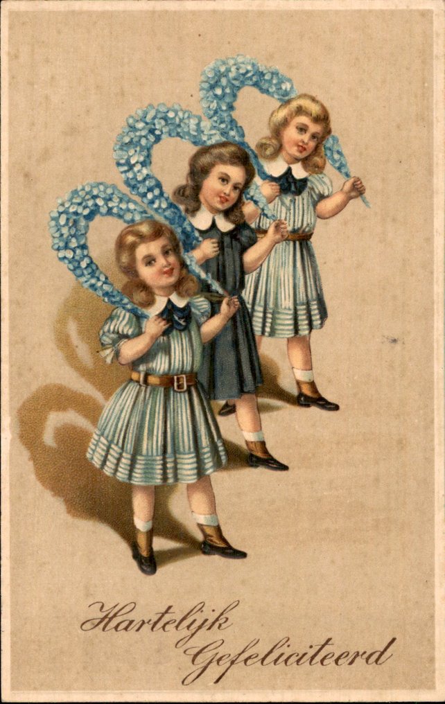 善良 - 儿童 - 儿童幻想 - Illustrator, 幻想 - 明信片 (271) - 1900-1970 #4.3