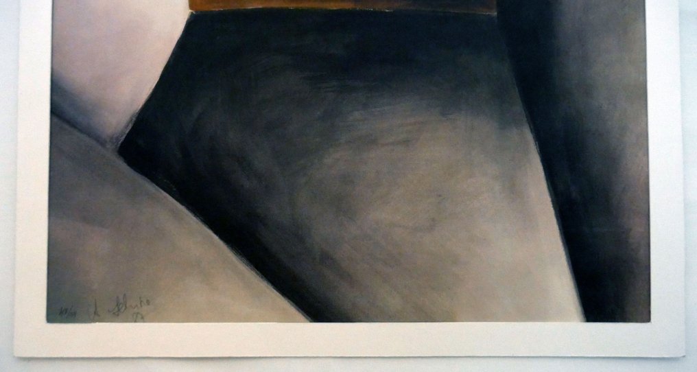 Andreas Schulze - Stilleven met kelderluik/dakraam - década de 1980 #4.3