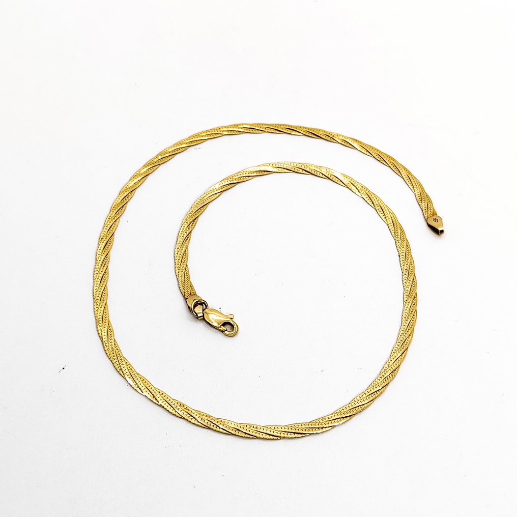 Halskjede - 18 karat Gull #4.3