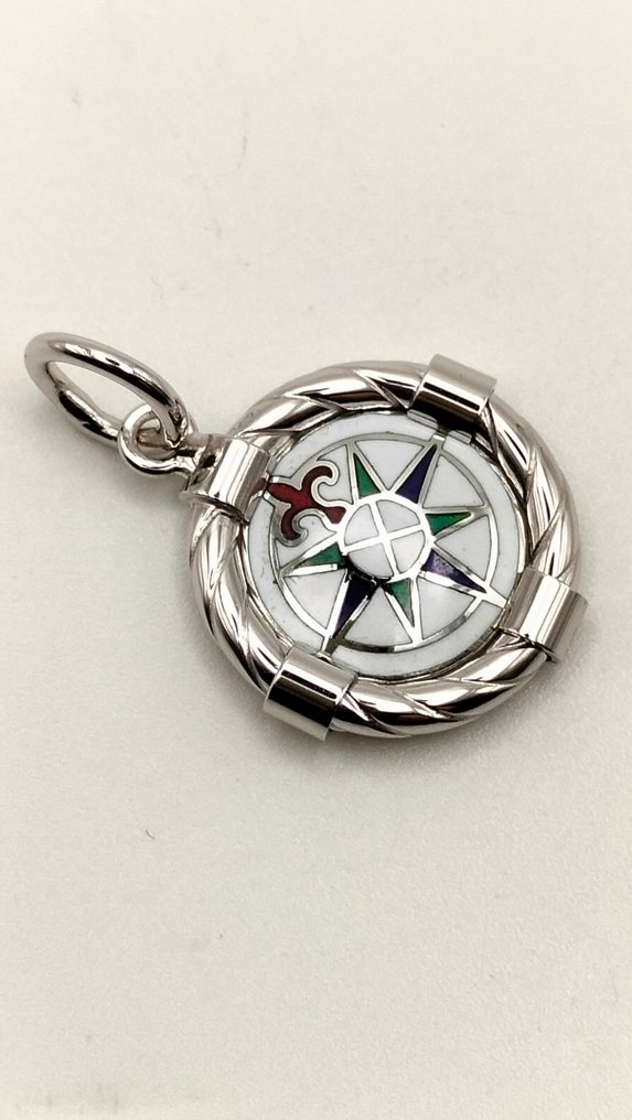 Arcadia - Pandantiv - 18 ct. Aur alb #1.0