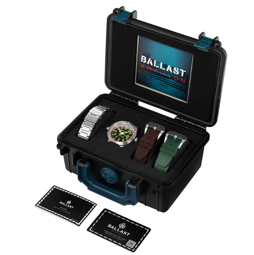 Ballast - Automatic - AMPHION - 700 meter - Gift Set - Sapphire - New - Άνδρες - 2025 #3.2