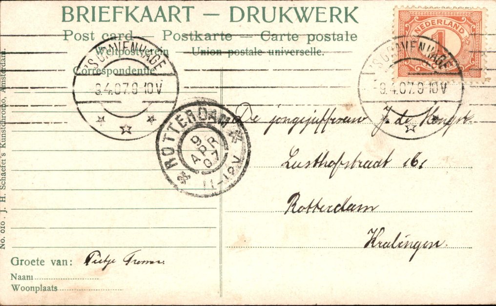 Países Bajos - Haarlem - Postal (118) - 1900-1960 #3.2
