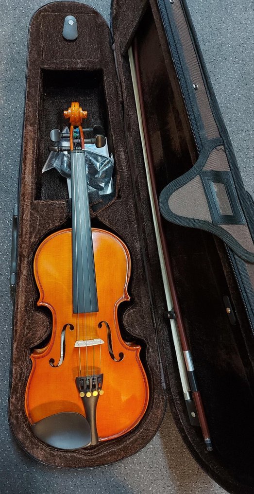 Stentor SR1018E - Schitterende Studieviool 1/2, compleet met koffer, strijkstok, schoudersteun en hars - - Violino #1.0