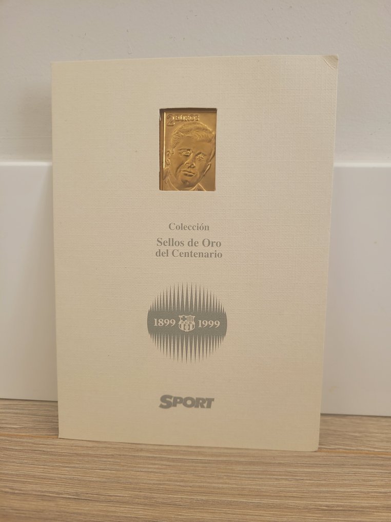 FC巴塞罗那 - 1999 - Sello de Oro 24 K Kubala  #1.0