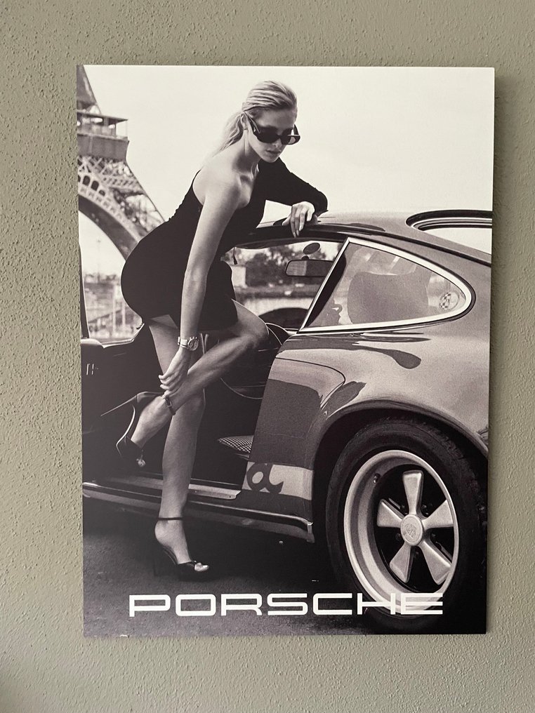 Poster pubblicitario in alluminio - Porsche - NO ENVIO A CANARIAS #1.0