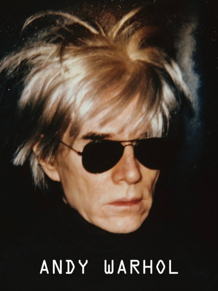 Andy Warhol - “Self-Portrait in Fright Wig, 1986”. - anii `80 #3.2