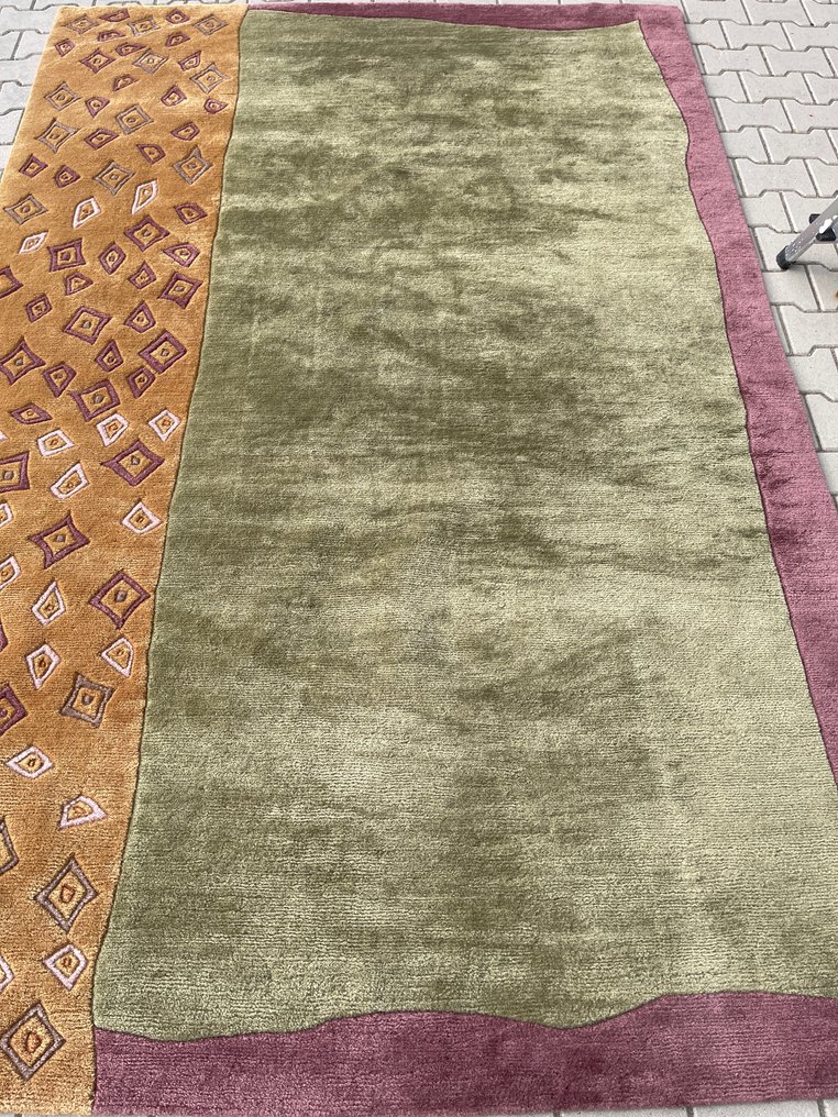 Designer-Teppich, neu, Wolle, handgeknotet, modern, hohe Qualität, unbenutzt. - Teppich - 296 cm - 196 cm #4.3