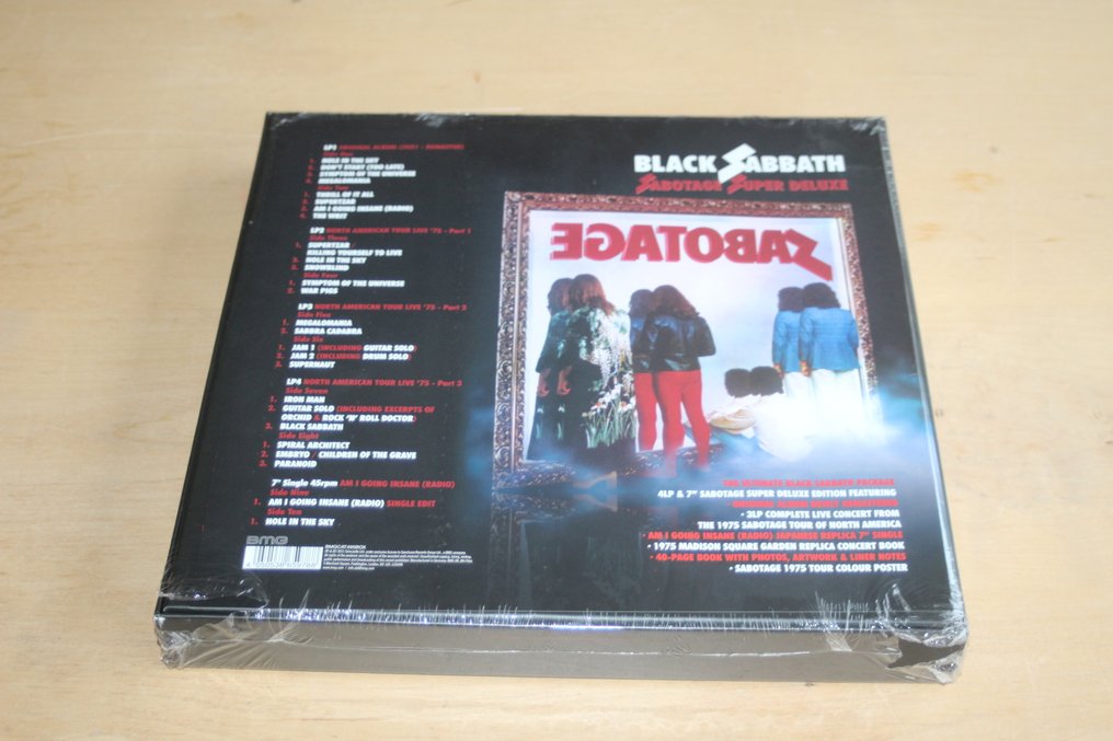 Black Sabbath - Sabotage - Super Deluxe Edition - LP 套裝 - 2021 #2.1
