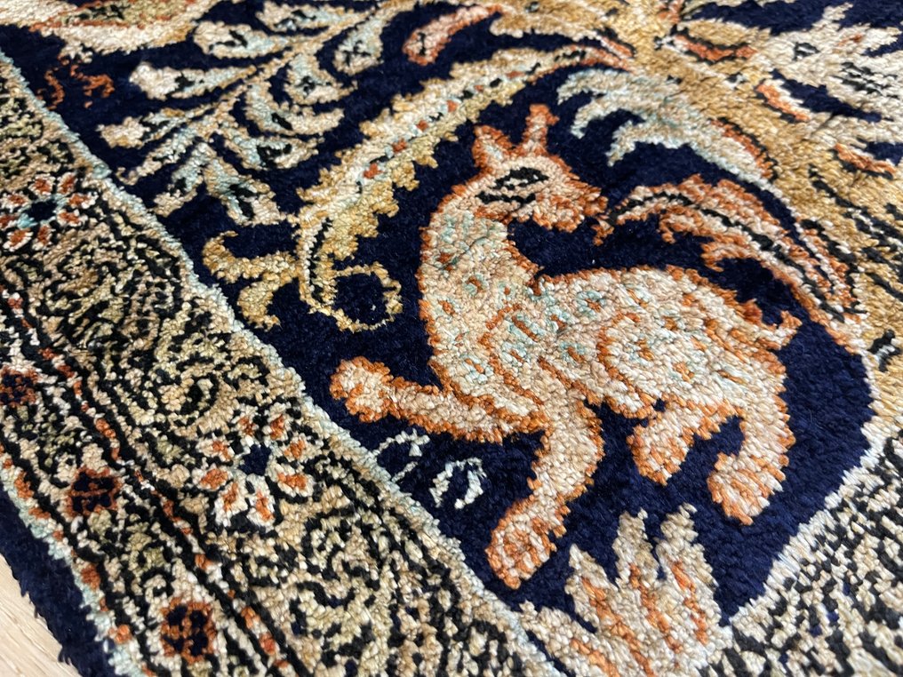 Seta di Hereke - seta su seta - lavorata a mano - qualità molto fine - seta - qualità superiore - Tappeto - 82 cm - 56 cm #2.1