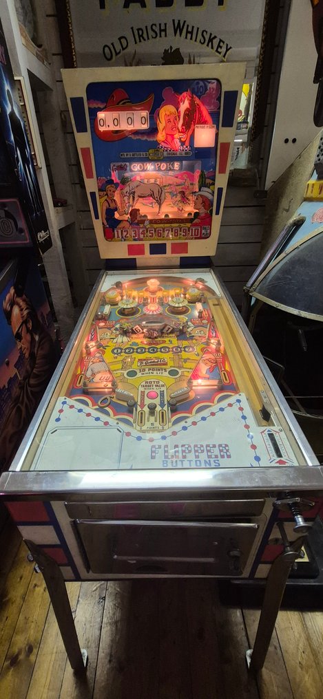 Gottlieb - Mechanical pinball machine - Cow-Poke - 1960-1970 - U.S. #4.3