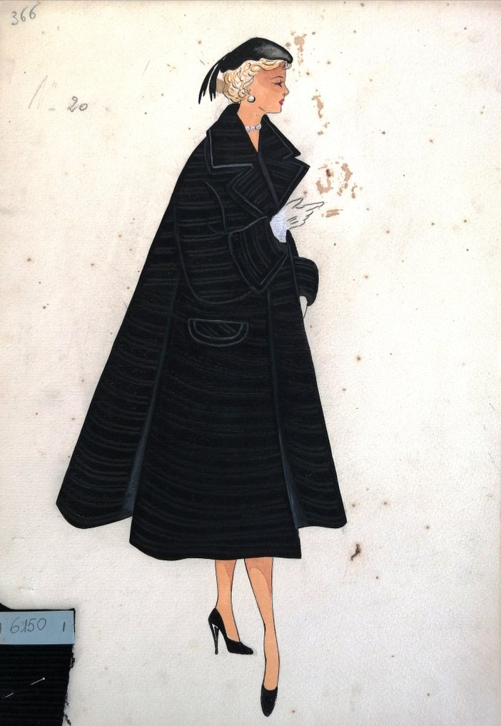 未知藝術家 - Figurini anni 50 /60 #2.1