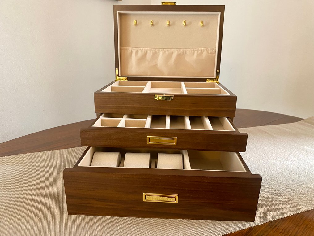 Κουτί κοσμημάτων - Ξύλο - κουτί κοσμημάτων και ρολογιών #1.0