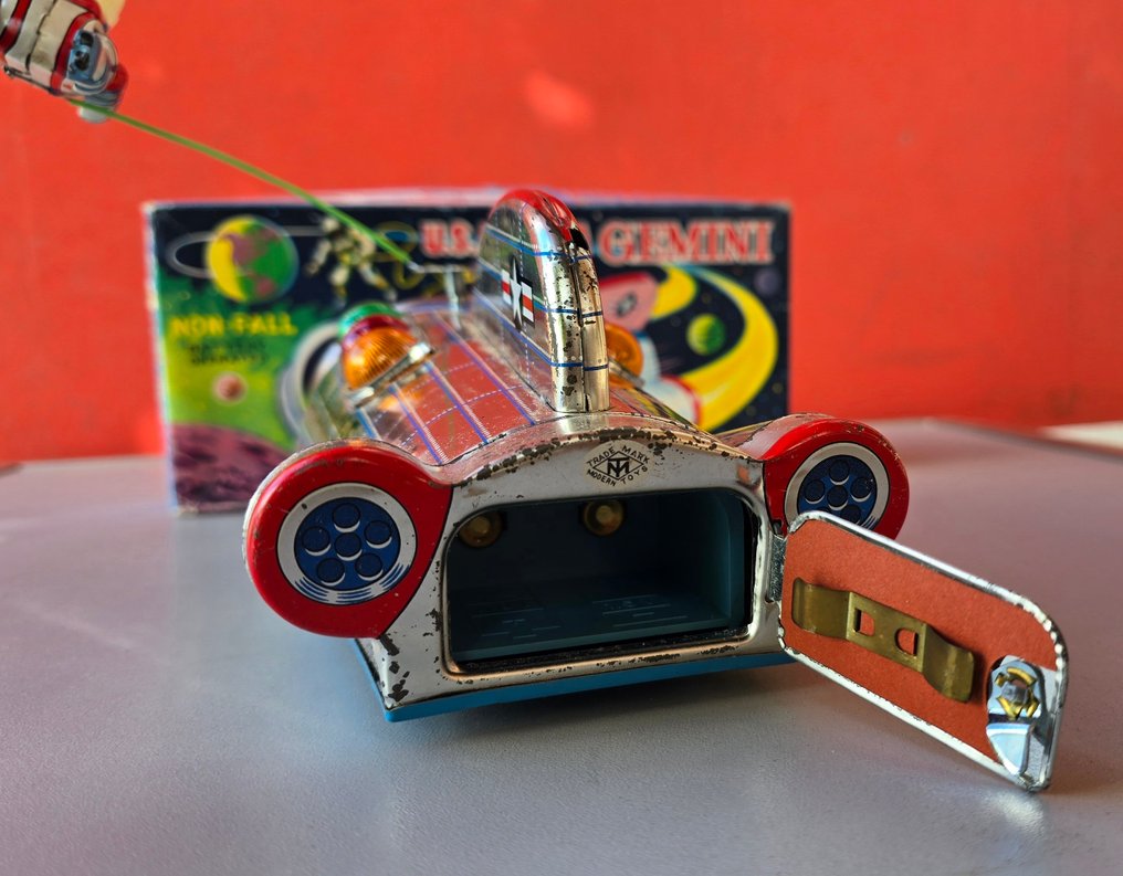 Masudaya (增田屋) - 鐵皮玩具 - U.S.A. Nasa Gemini Battery Operated Space Toy, Boxed - 1960-1970 - 日本 #3.2