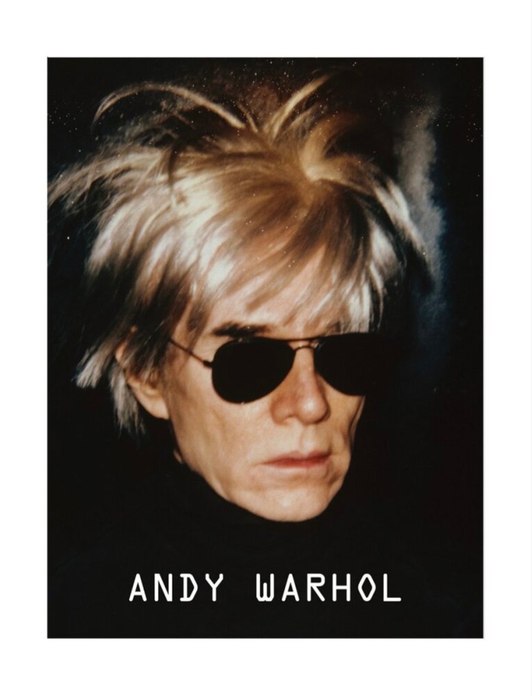 Andy Warhol - “Self-Portrait in Fright Wig, 1986”. - anii `80 #4.3