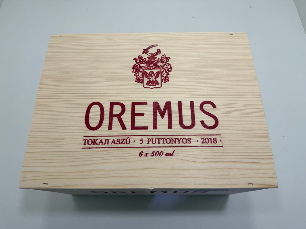 2018 Oremus (Tempos Vega Sicilia) Tokaji Aszú 5 Puttonyos - Tokaj 5 Puttonyos - 6 Jennies (0.5L) #1.0