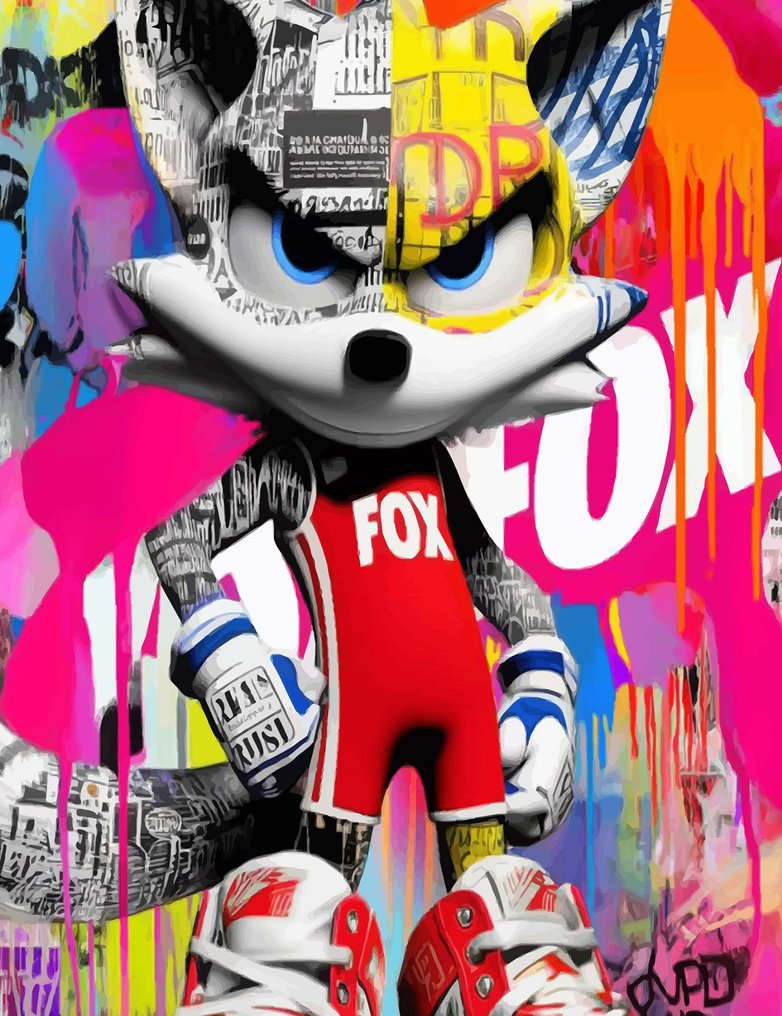 IPR Graph - Pikachu y Fox McCloud en estilo urbano #1.0