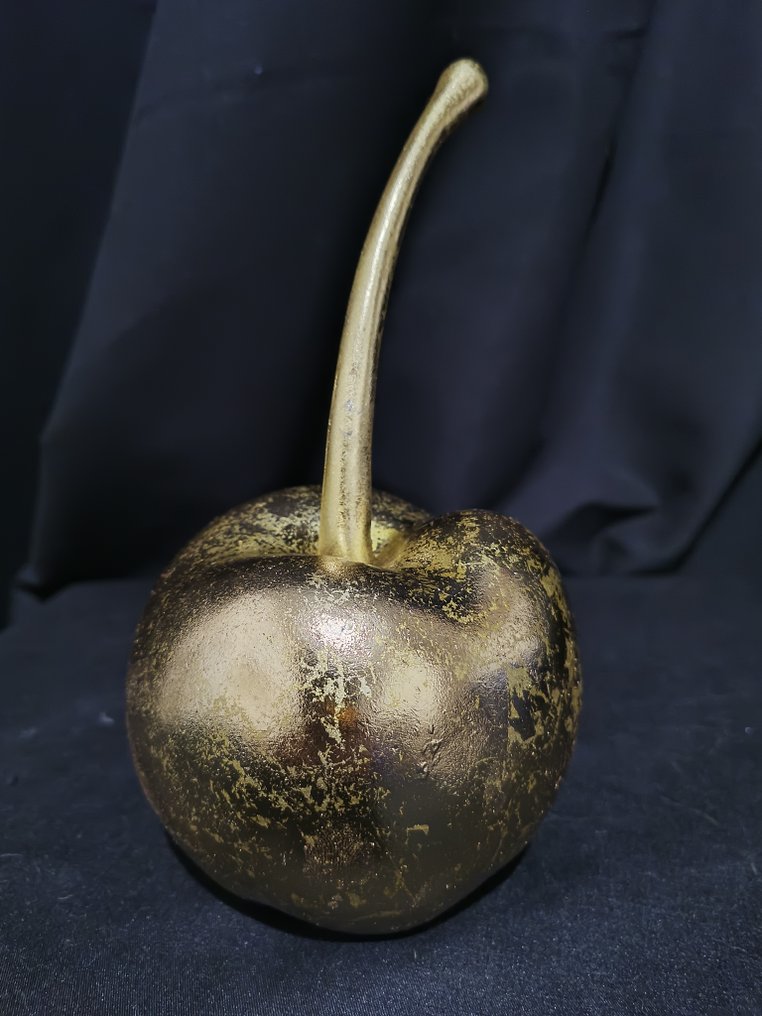 RED - 雕塑, Apple Gold 24k - 16 cm - 聚氯乙烯 - 2025 #4.3