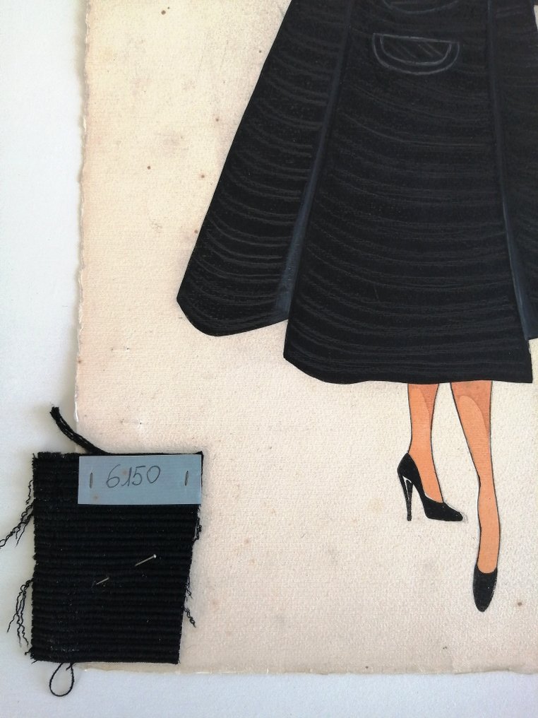 未知藝術家 - Figurini anni 50 /60 #3.2