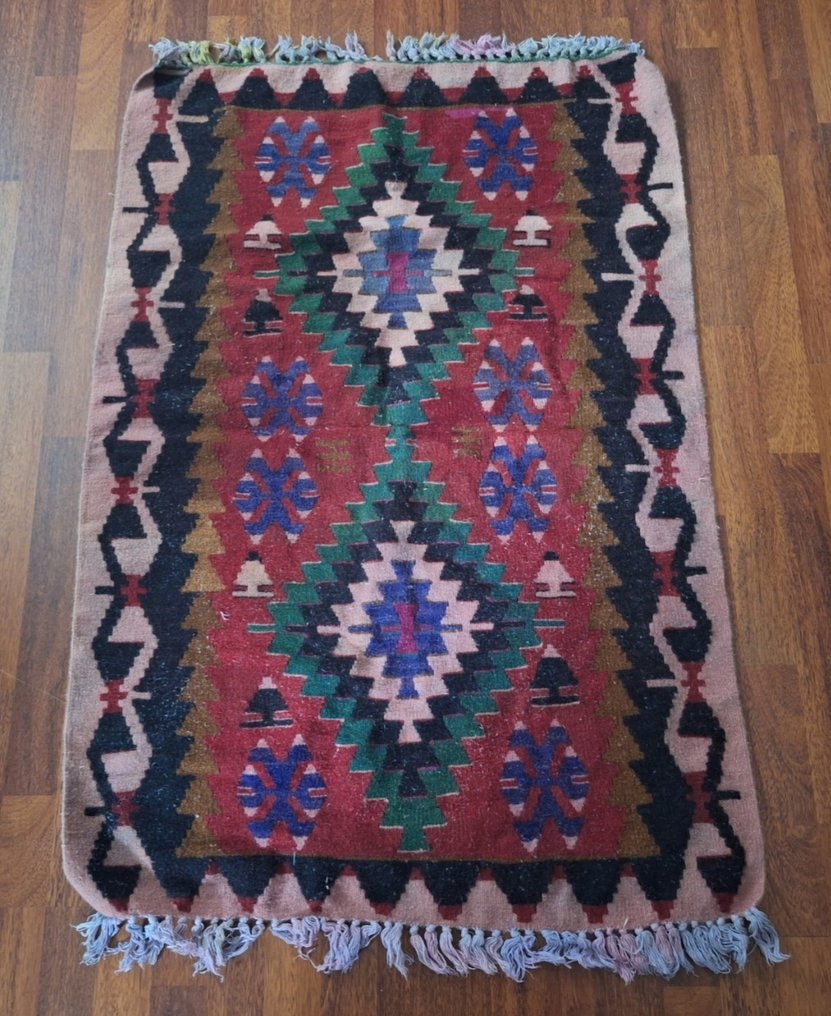 Kırsehir Mucur - Kelim - 132 cm - 85 cm - Ancient Mucur Kilim #2.1