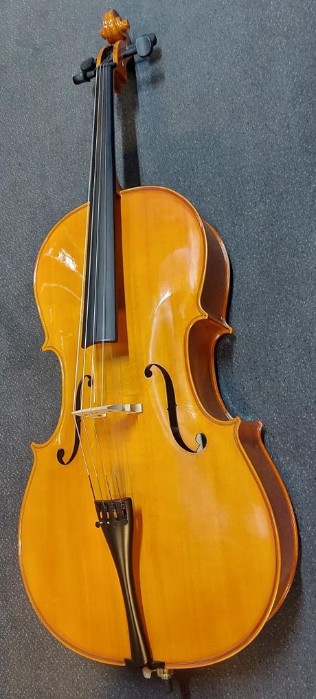 Leonardo - 4/4 maat studiecello met strijkstok en hoes -  - Cello #3.2