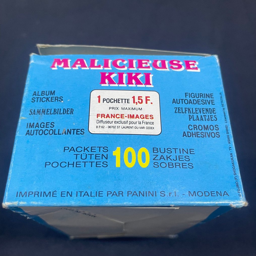 帕尼尼 Malicieuse Kiki 1990 - Empty box + 100 Sealed Pack - Good (GD) #3.2