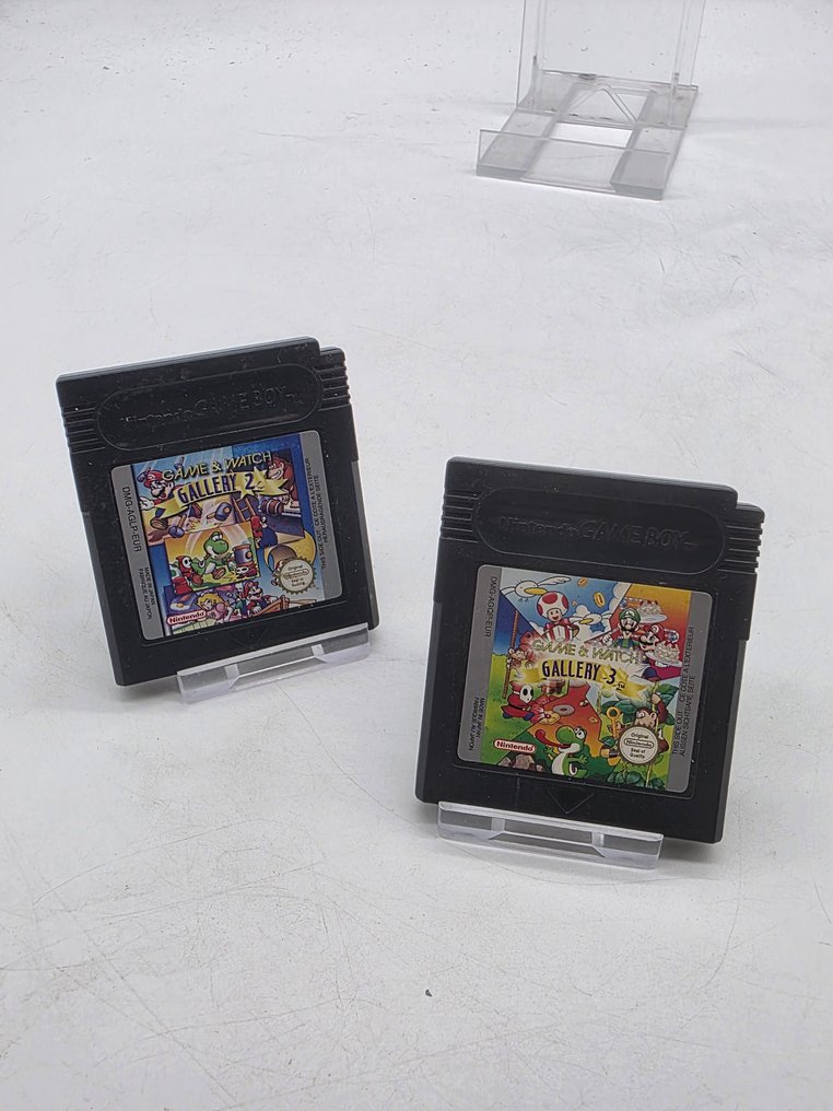 Nintendo - Gameboy Classic - Nintendo - Authentic Game Cartridges - Game&Watch Gallery 2+3 duo- rare gb - Video game #1.0