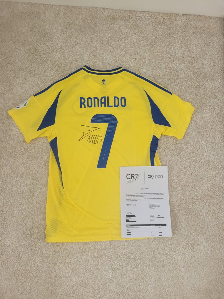 Al-Nassr - Cristiano Ronaldo - Signed T-shirt. 2024/25 #1.0