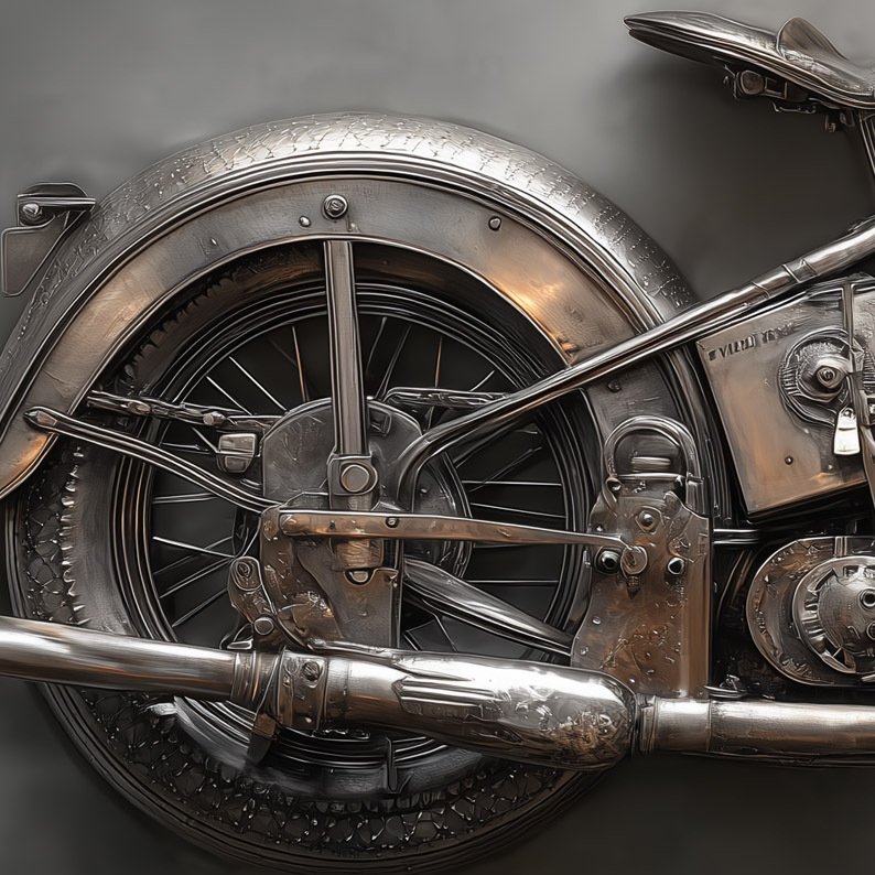 Artxlife - Metal Industrial Harley 2 [XXL] #3.2