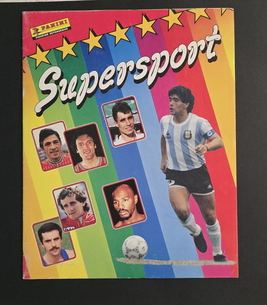 1986 Panini Supersport - 1 Empty Album - Good (GD) #1.0