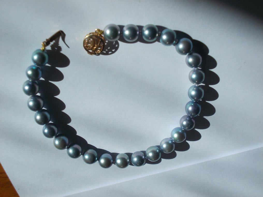 Βραχιόλι - 14 καράτια Κίτρινο χρυσό, Μαργαριτάρι Μαργαριτάρι - Άριστη ποιότητα #3.2