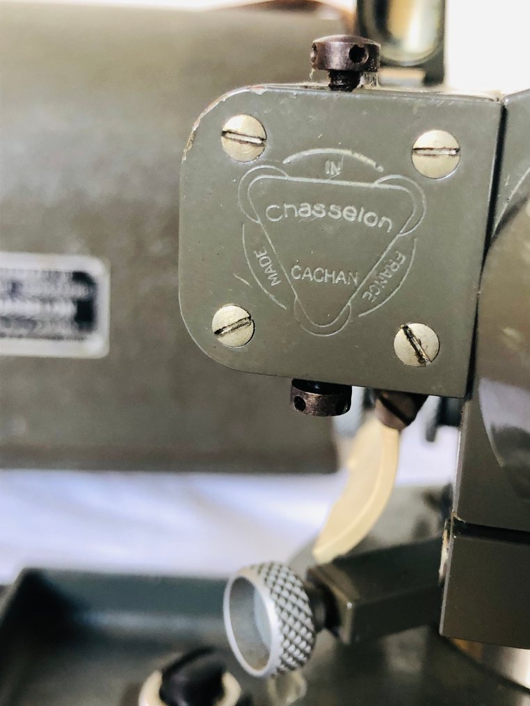 Theodoliet - 105801 Laiton - 1950 - Frankrijk - Chasselon militaire optique Ancien #4.3