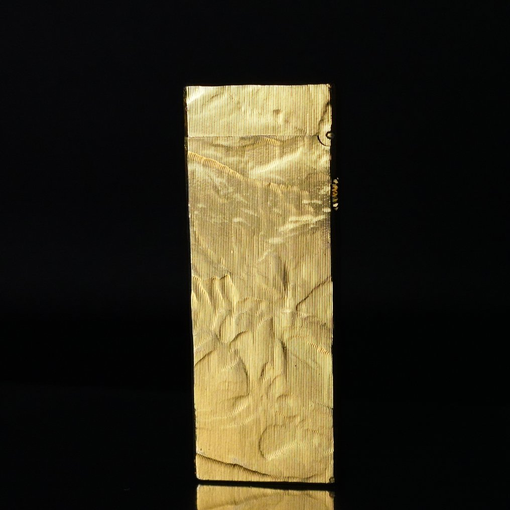 Dunhill - Rollagas Lighter Silk Moire - Sem preço de reserva - Isqueiro - Banhado a ouro #3.2