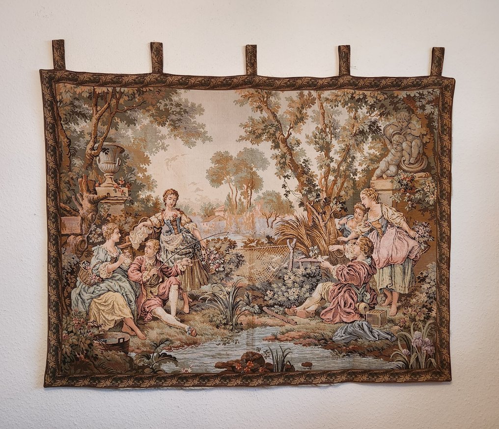 Aubusson - Ταπετσαρία  - 150 cm - 183 cm - Γαλλικές γιορτές ροκοκό #3.2