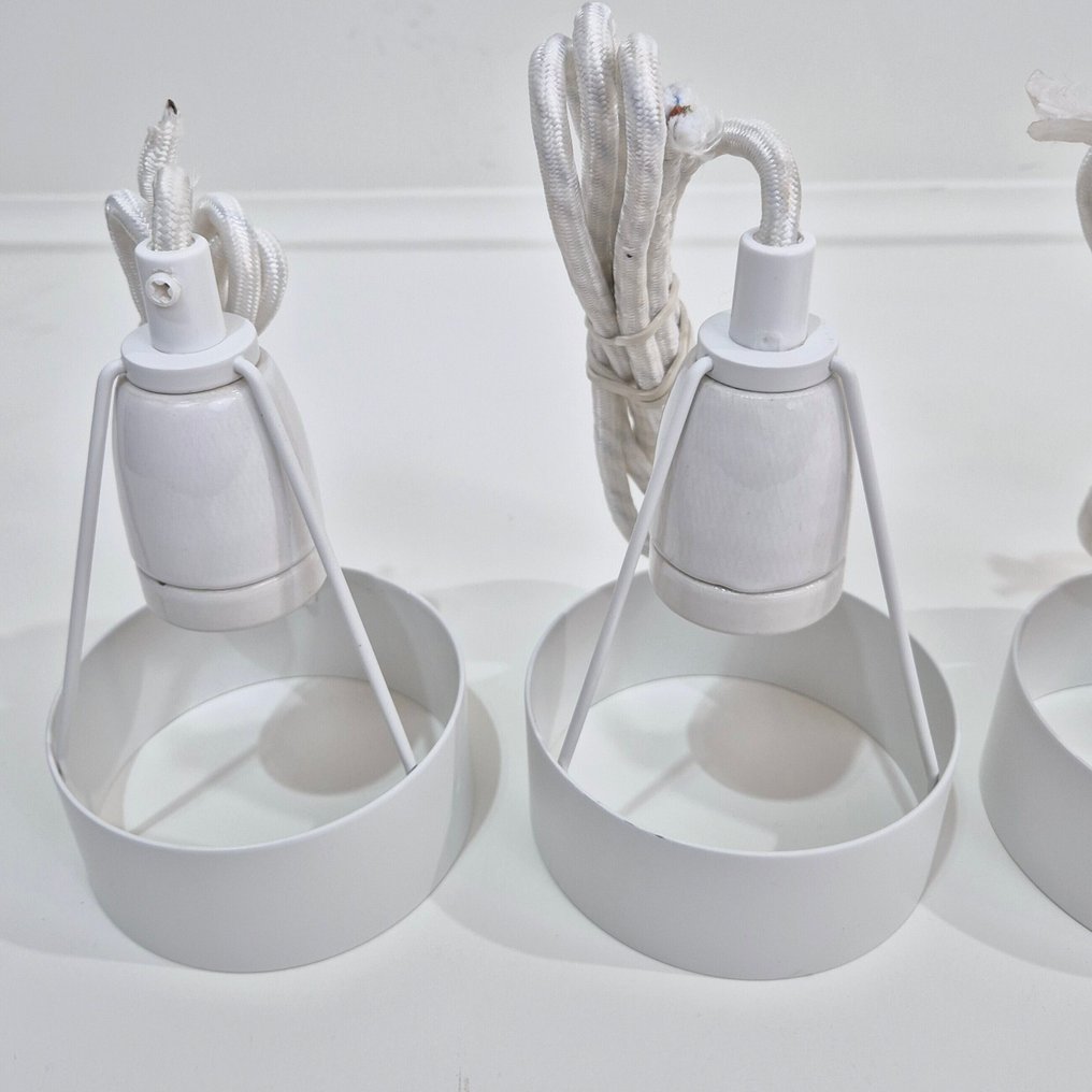 Louis Poulsen - Erik Møllers Tegnestue - 掛燈 (4) - Pakhus - 类型 116800 - 鋼 - 4 件 #4.3