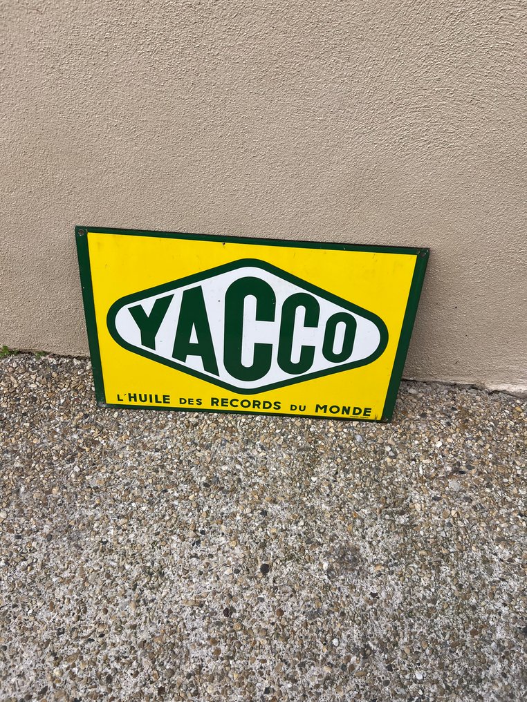 Sign - Yacco - 1960 #1.0