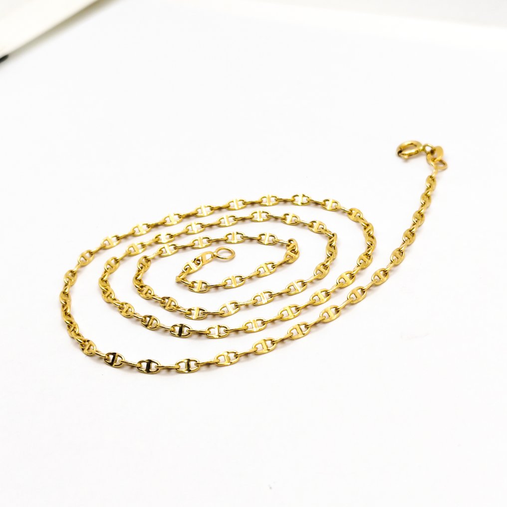 頸鏈 - 18 克拉 黃金 #1.0