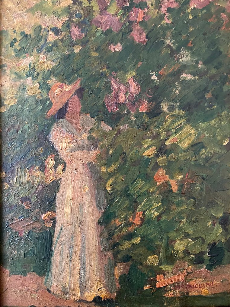 Mario Puccini (1869-1920), Attributed to - Ritratto femminile #4.3