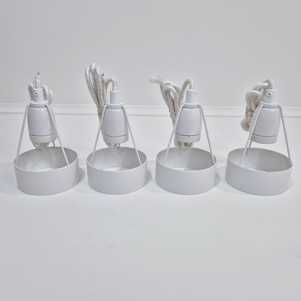 Louis Poulsen - Erik Møllers Tegnestue - 掛燈 (4) - Pakhus - 类型 116800 - 鋼 - 4 件 #3.2