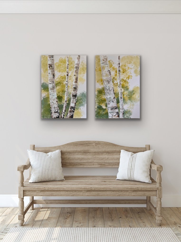 Andrea Imwiehe - Sunlit Stillness_05 Diptychon #2.1