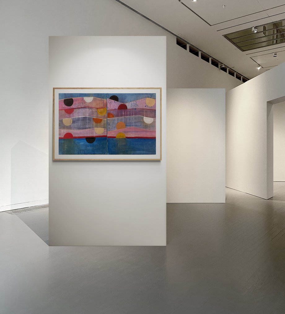 J. DELGALLO - atardeceres rojos. XL. ( NO Reserve ) #2.1