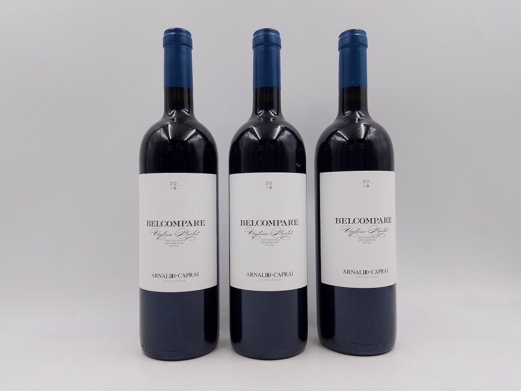 2018 Arnaldo Caprai, Belcompare - Umbria - 3 Flasker (0,75 l) #1.0