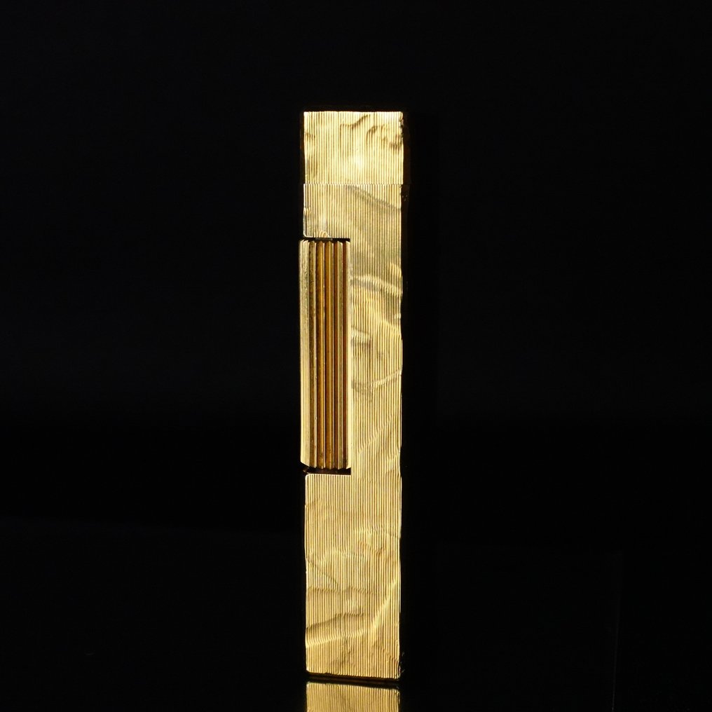 Dunhill - Rollagas Lighter Silk Moire - Sem preço de reserva - Isqueiro - Banhado a ouro #2.1