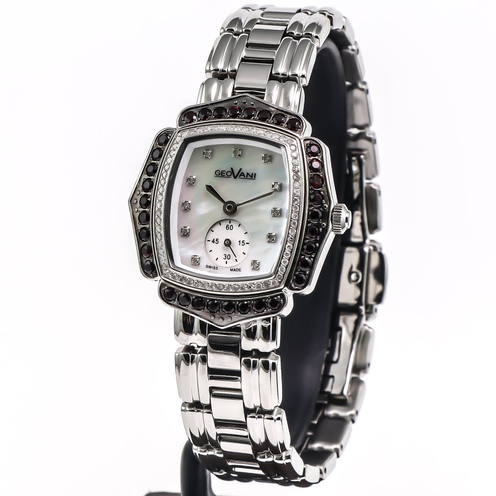 Geovani - Diamond Swiss Watch - GOL593-SS-D-5 - No Reserve Price - Women - 2020+ #2.1