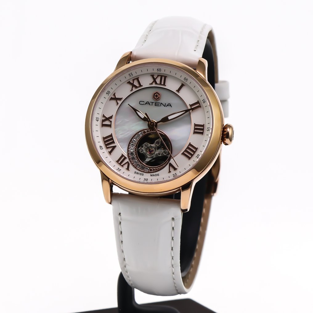 Catena - Automatic Swiss Watch Open Heart - CAD019-2BB - Ohne Mindestpreis - Damen - 2020 und ff. #2.1