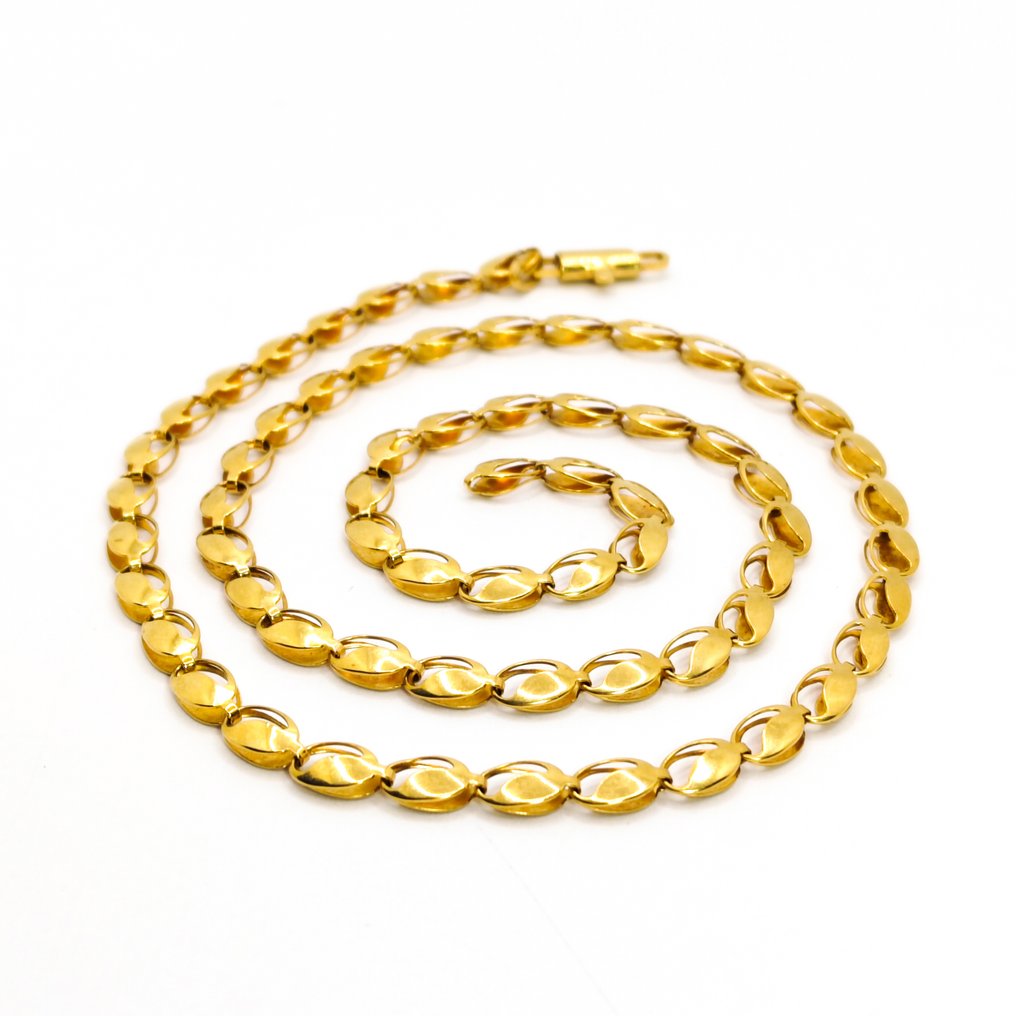 Halskæde - 18 kraat Gulguld #4.3