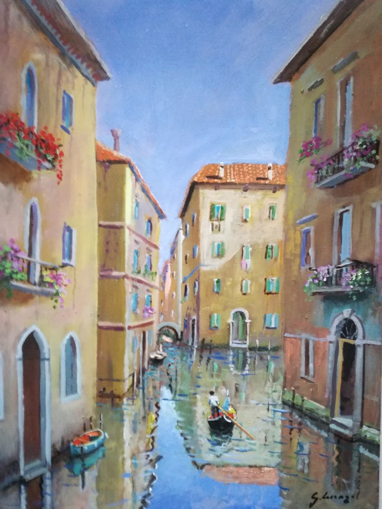 Giuseppe Luongo (1948) - Canale veneziano #3.2