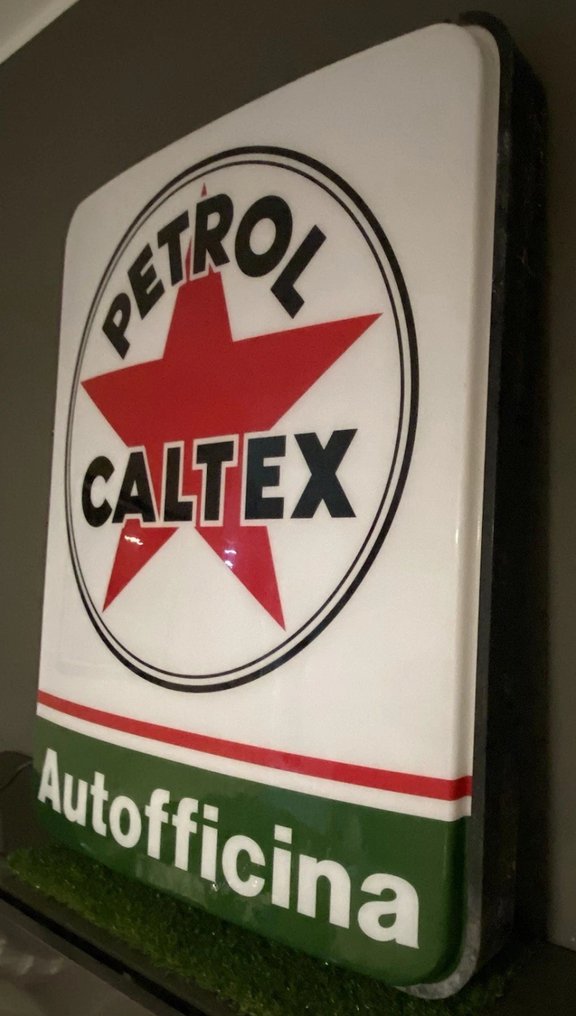 enseigne lumineuse à néon - Caltex - 1980 #4.3
