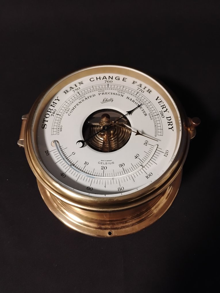 Schatz Ship's barometer - Messing #1.0